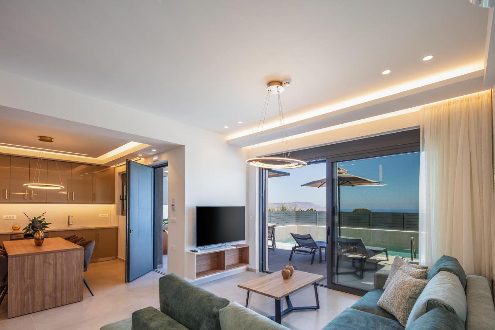 Four Horizons Luxury Villas Kournas Luaran gambar