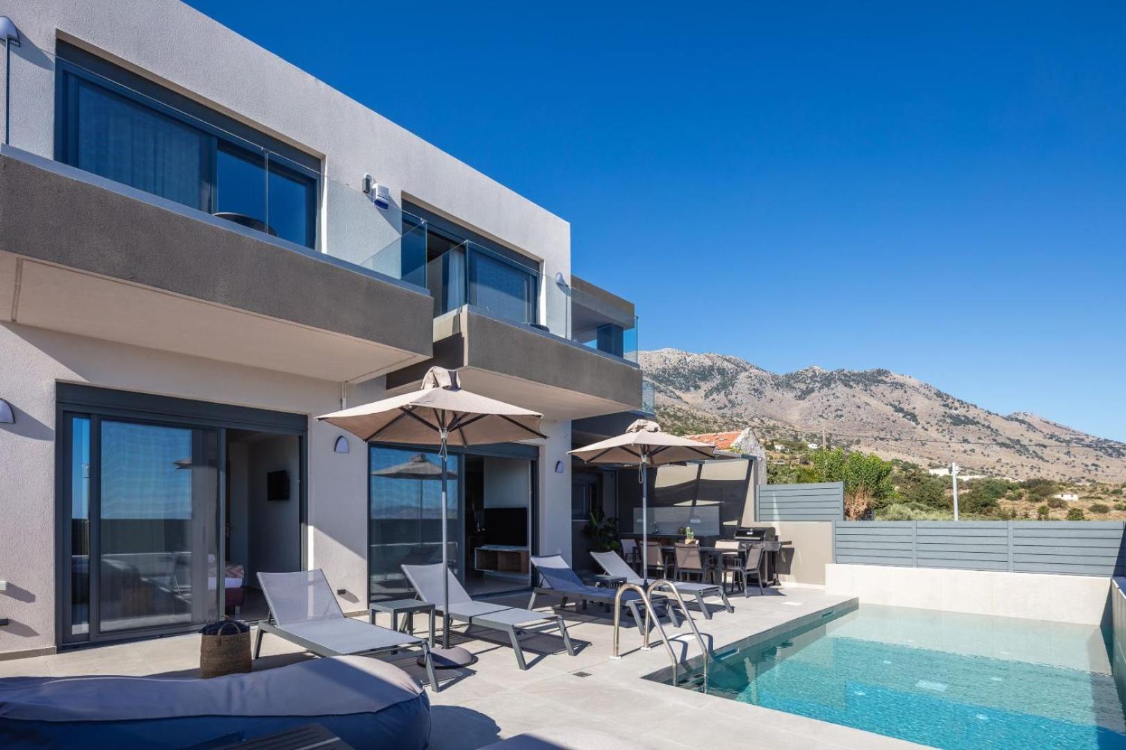 Four Horizons Luxury Villas Kournas Luaran gambar