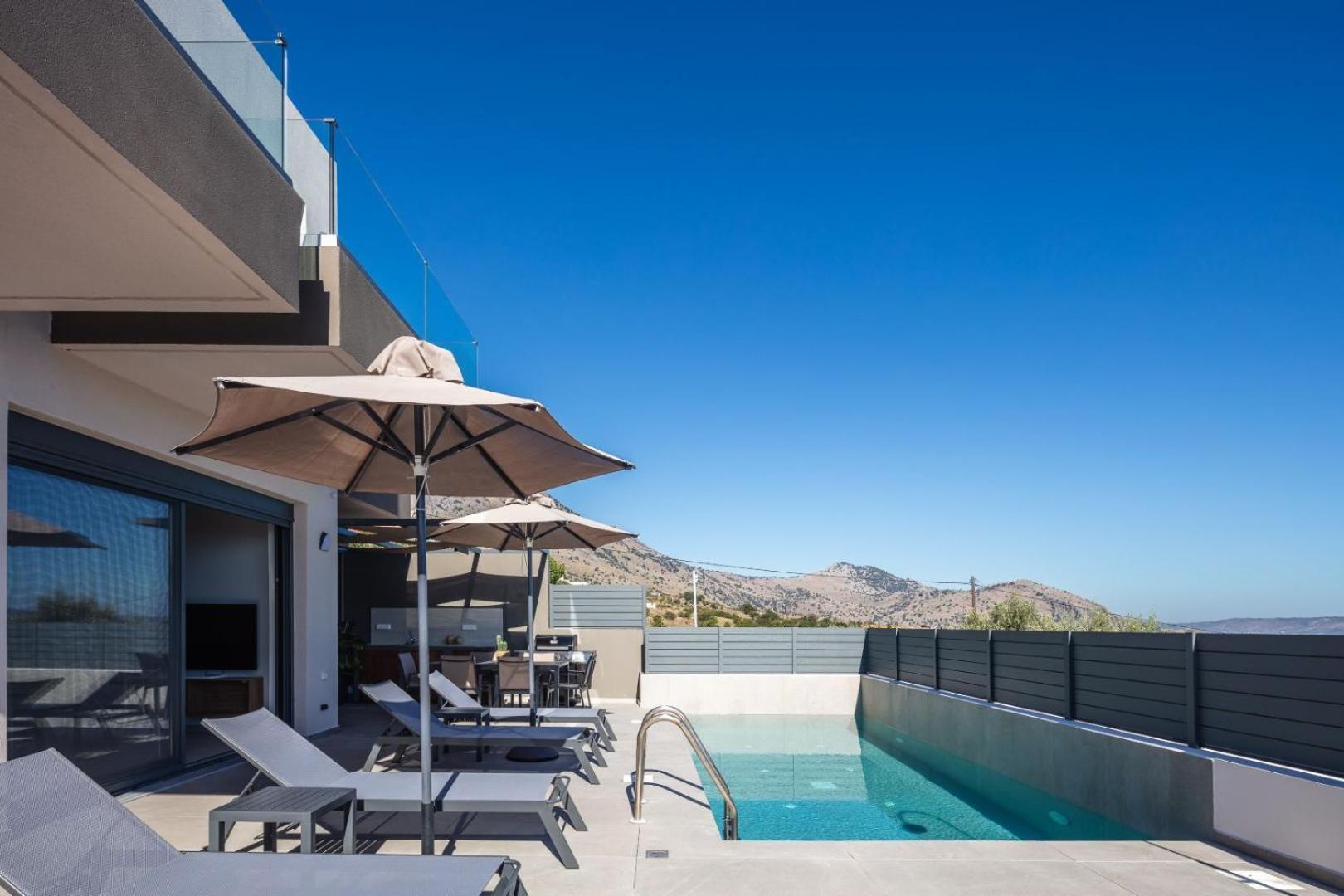 Four Horizons Luxury Villas Kournas Luaran gambar
