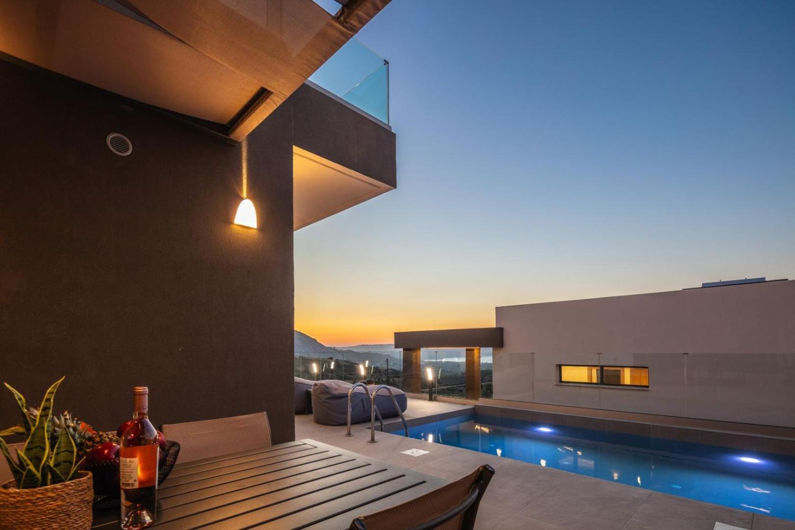 Four Horizons Luxury Villas Kournas Luaran gambar